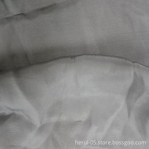 Bright Viscose and Rayon Fuli Crepe Fabric, Plain and Smooth